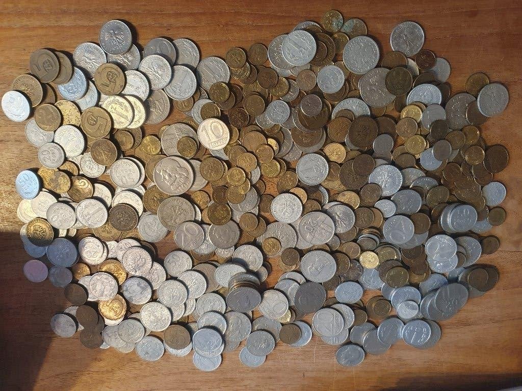 ca. 1,65 kilogram munten uit Polen! Oude Poolse Zloty, Ophalen of Verzenden, Polen