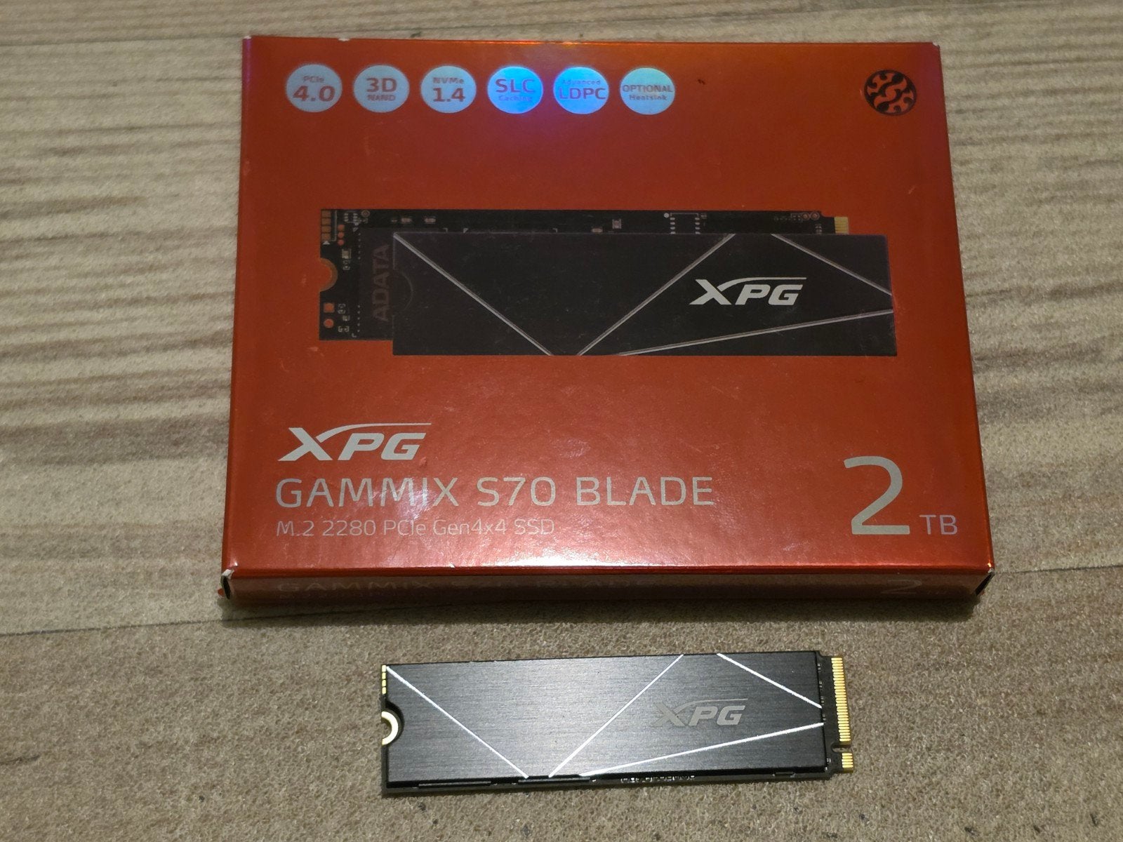 Zeernette XPG Gammix 2TB SSD voor PS5/PC+Heatsink Lees Goed, Intern, 2F, No. 168, Jiankang Rd., Zhonghe Dist., New Taipei City 235, Taiwan