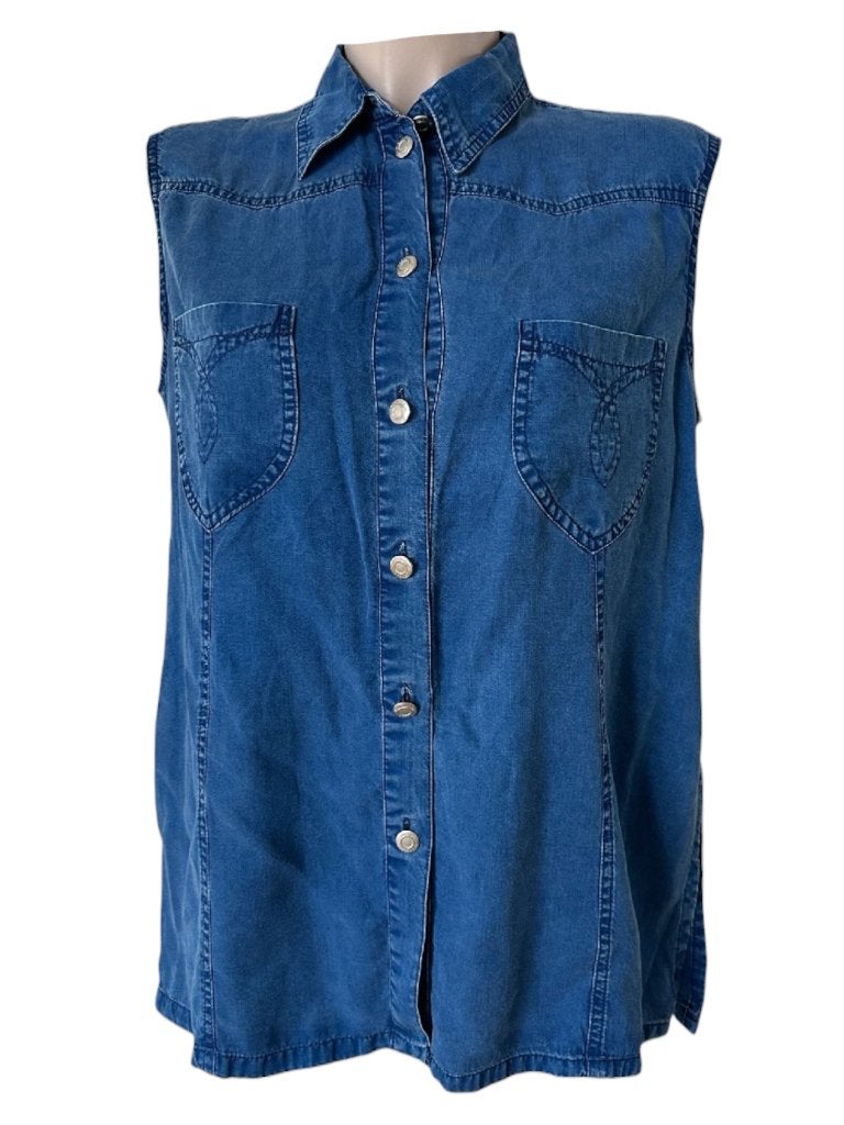 Betty Barclay top L, Kleding | Dames, Tops, Blauw, Ophalen of Verzenden, Zo goed als nieuw, Korte mouw