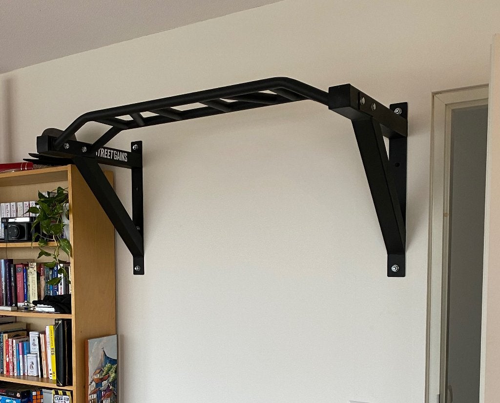 Streetgains optrekstang Multi Grip Pull Up Bar, Ophalen, Zo goed als nieuw, Armen, Oprekstang