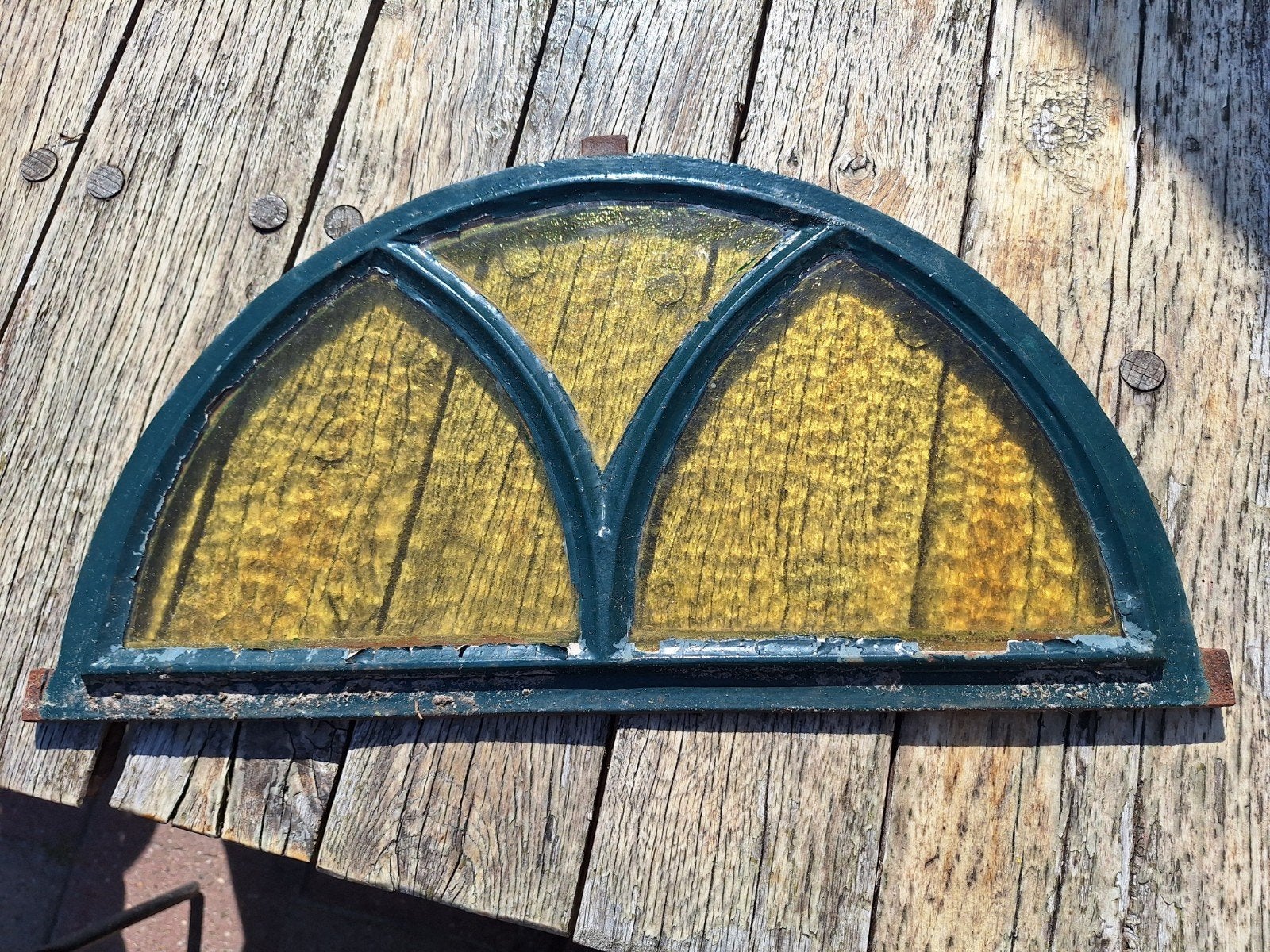 Half rond stalraampje, Ophalen, Gevelraam of Ruit, Gebruikt, Minder dan 80 cm