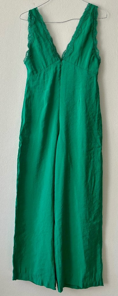 Green MNG jumpsuit, Kleding | Dames, Jumpsuits, Maat 38/40 (M), Verzenden, MNG, Zo goed als nieuw