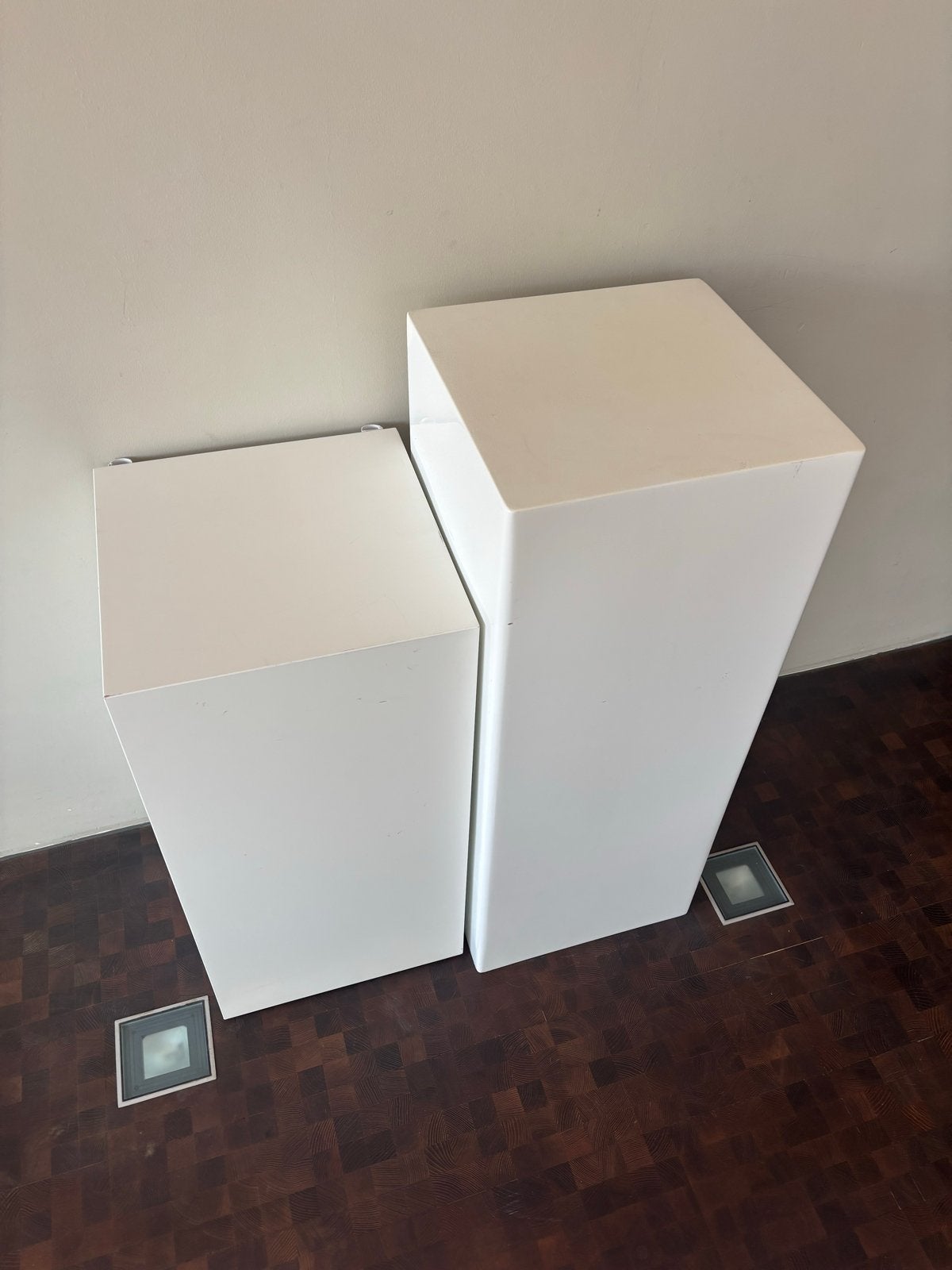 Witte zuilen in diverse maten - perfect voor decoratie, Ophalen, Gebruikt
