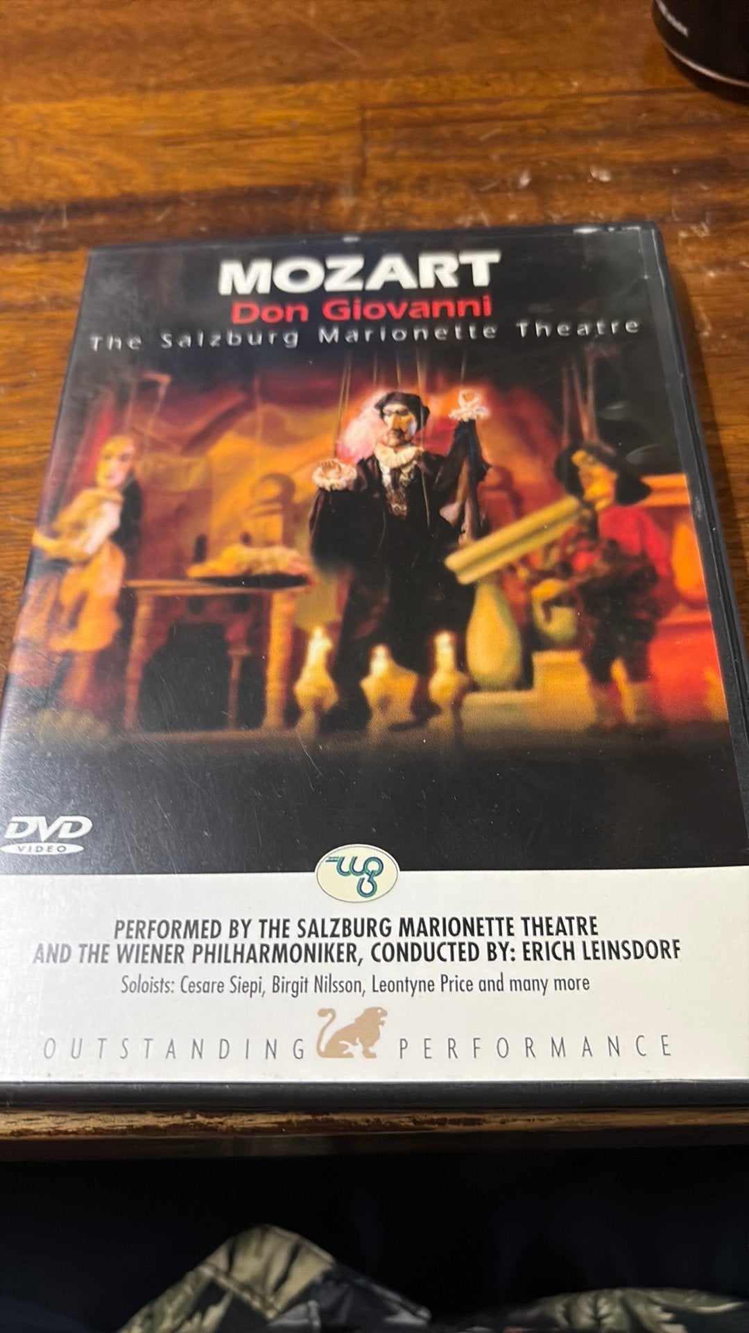 Mozart Don Giovanni DVD - The Salzburg Marionette Theatre, Alle leeftijden, Ophalen of Verzenden, Gebruikt