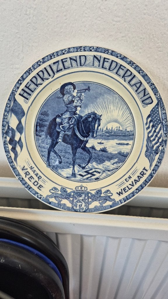 2 Vintage wandborden Maastricht, Ophalen of Verzenden