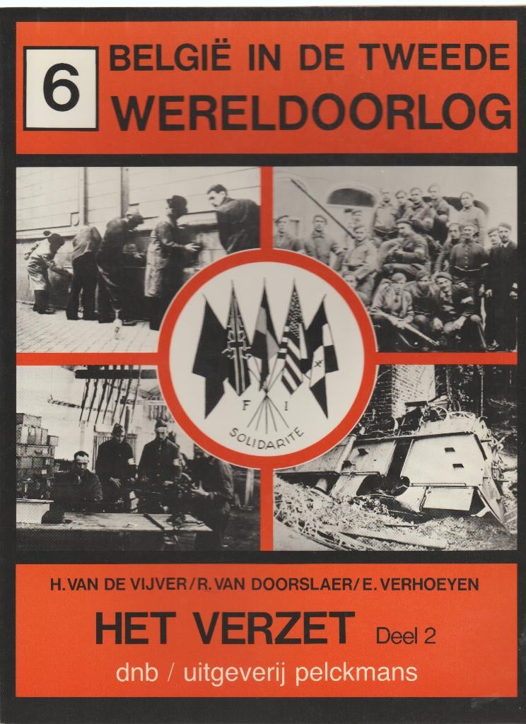 bezet in de 2e W.O. oorlog deel 6 het verzet 2 belgie 1988, Tweede Wereldoorlog, Nieuw, Ophalen of Verzenden, Overige onderwerpen