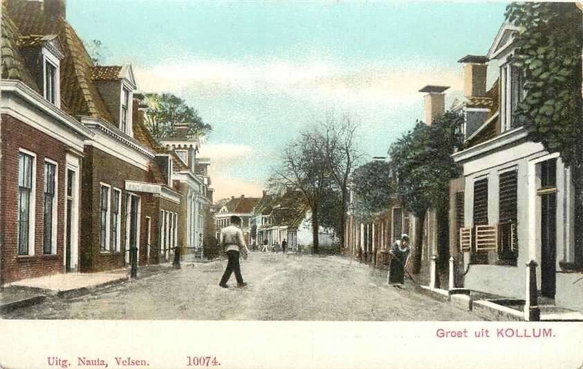 380-757-029 Kollum, Verzenden, Voor 1920, Friesland