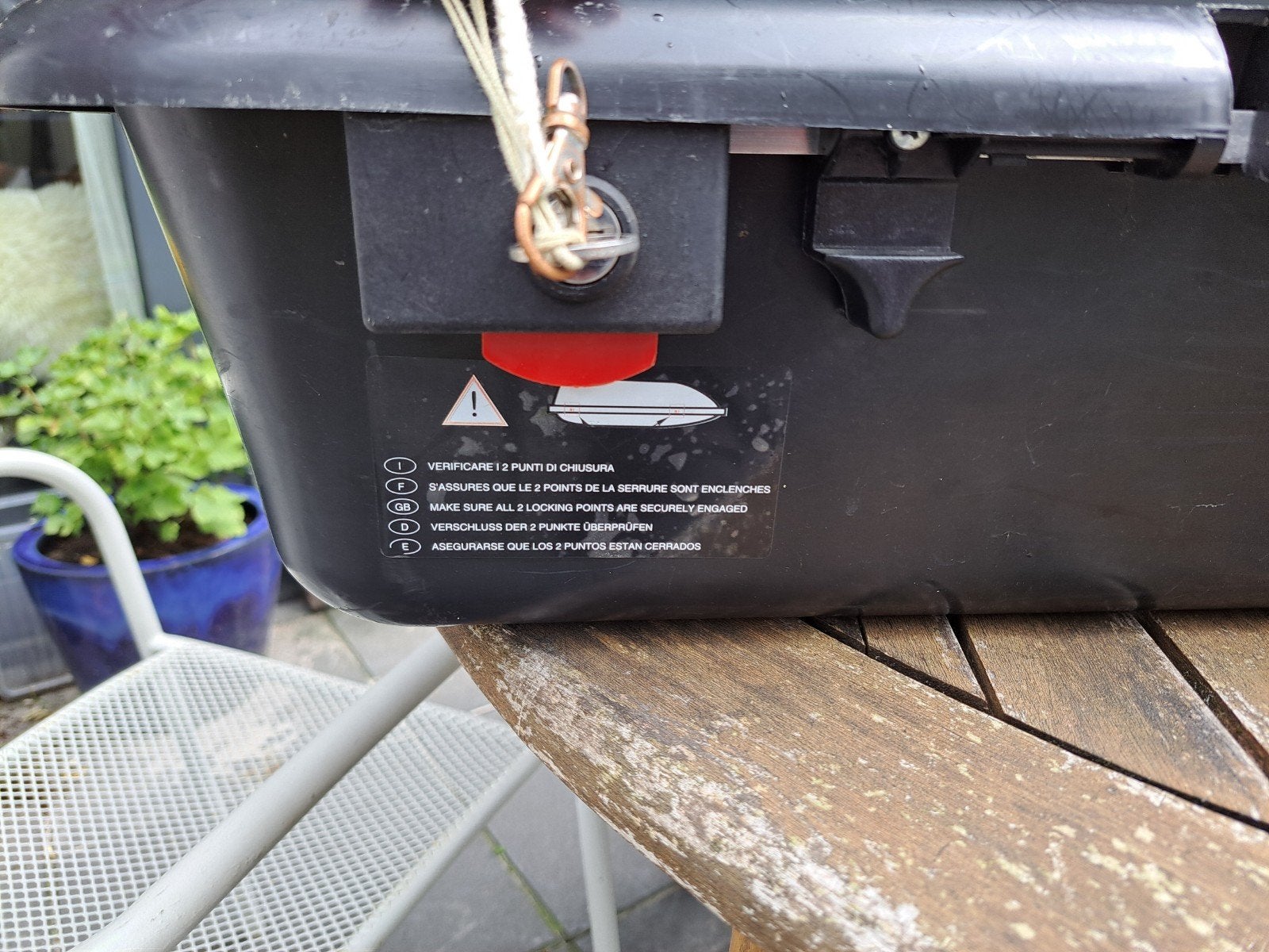 Walmec 320 Liter Dakkoffer - Compleet met Sleutels, Ophalen