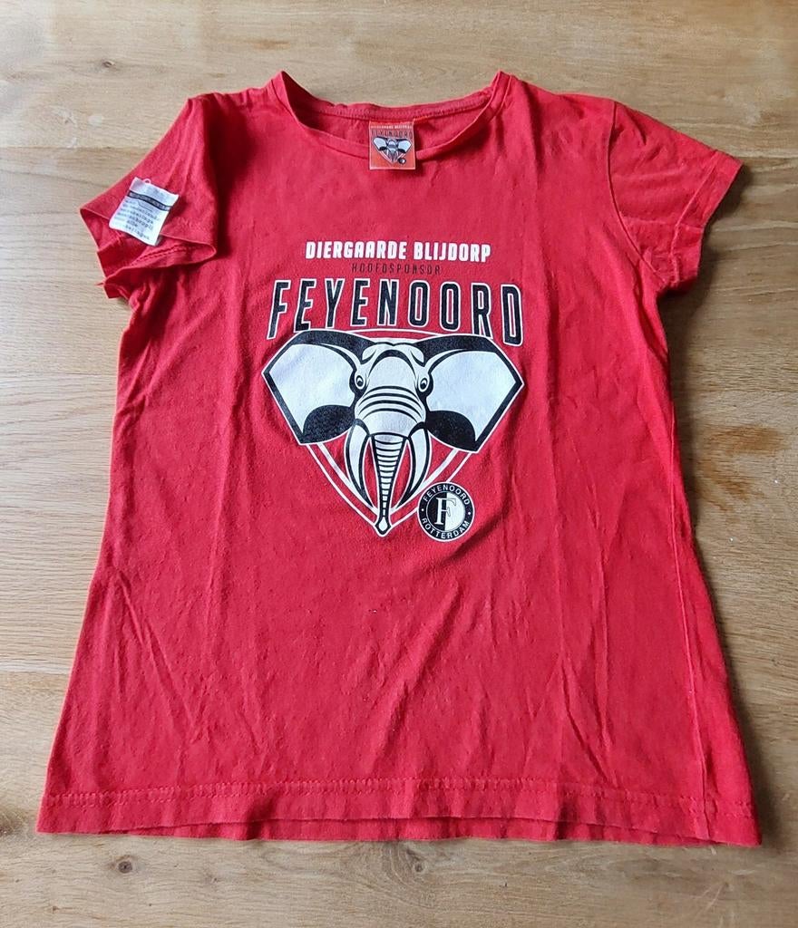 Rood Feyenoord t'shirt maat S (kind), Ophalen of Verzenden, Zo goed als nieuw, Feyenoord, Shirt