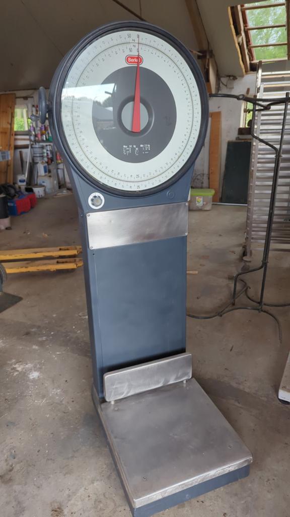 Berkel weegschaal 50kg, Ophalen, Gebruikt, Analoog, Overige typen