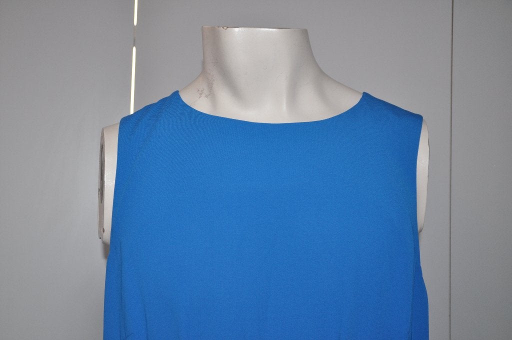 XYZ60 Jurk Blauw Steps maat 44, Blauw, Jurk, Ophalen of Verzenden, Zo goed als nieuw