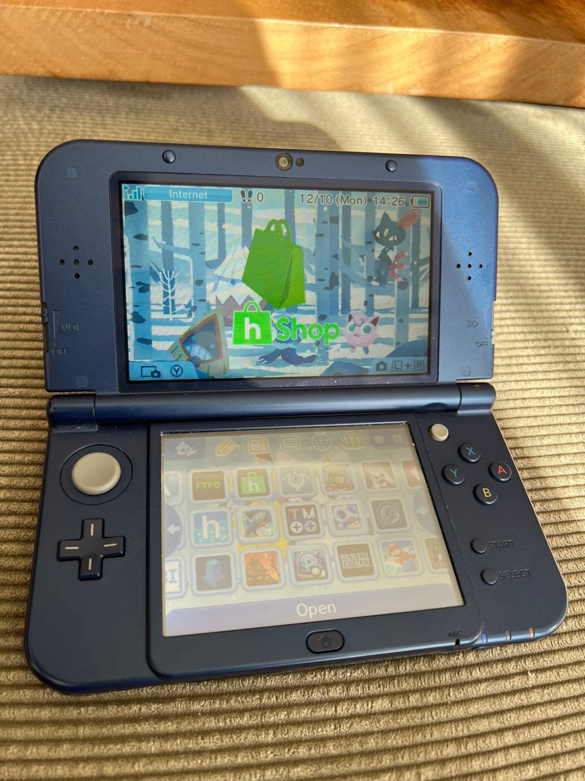 New Nintendo 3DS XL Bovenste scherm IPS 128GB SD kaart, Ophalen of Verzenden, Zo goed als nieuw, 3DS