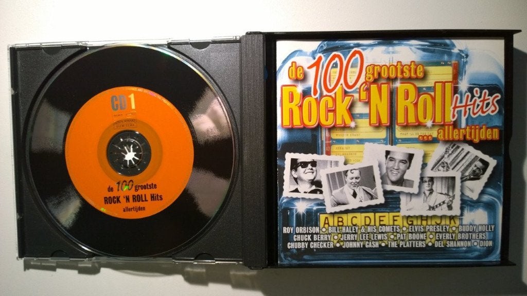 De 100 Grootste Rock 'N Roll Hits ... Allertijden (4 CD), Ophalen of Verzenden, Zo goed als nieuw, Pop, Album