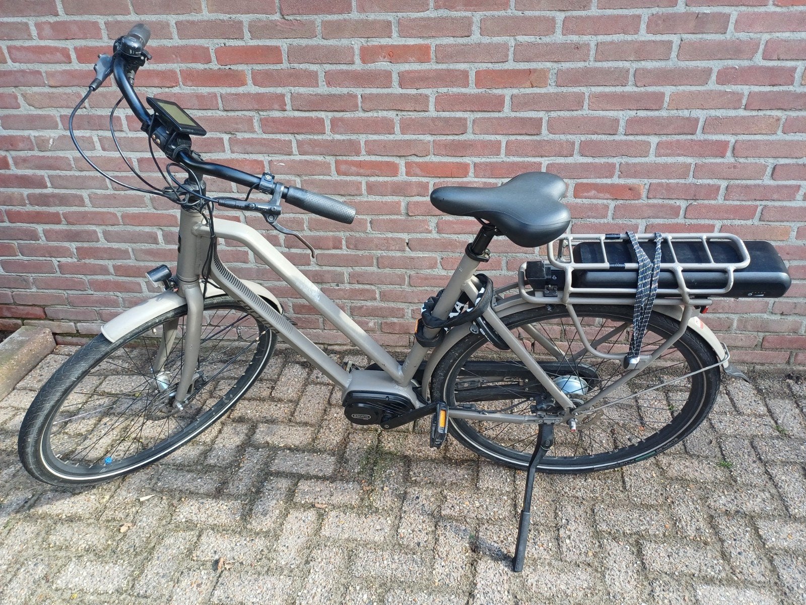 ebike Cortina Efoss e-foss taupe motor defect 57cm framemaat, Ophalen, Minder dan 30 km per accu, Gebruikt, Cortina