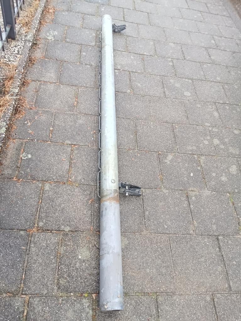 Gebruikte ijzeren paal, Tuin en Terras, Tuinhekken en Hekwerk, Ophalen, Gebruikt, IJzer, Sierhekwerk