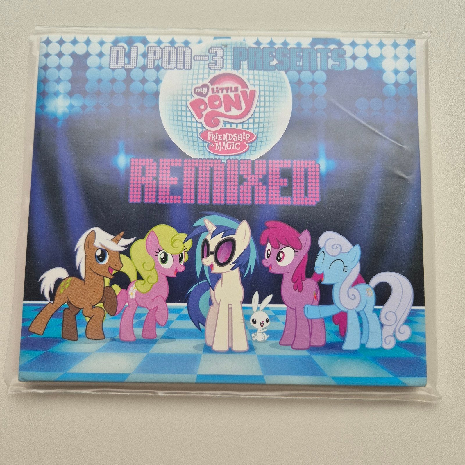 My Little Pony: Friendship is Magic Remixed CD, Ophalen of Verzenden, Zo goed als nieuw, Elektronisch, Inclusief doosje
