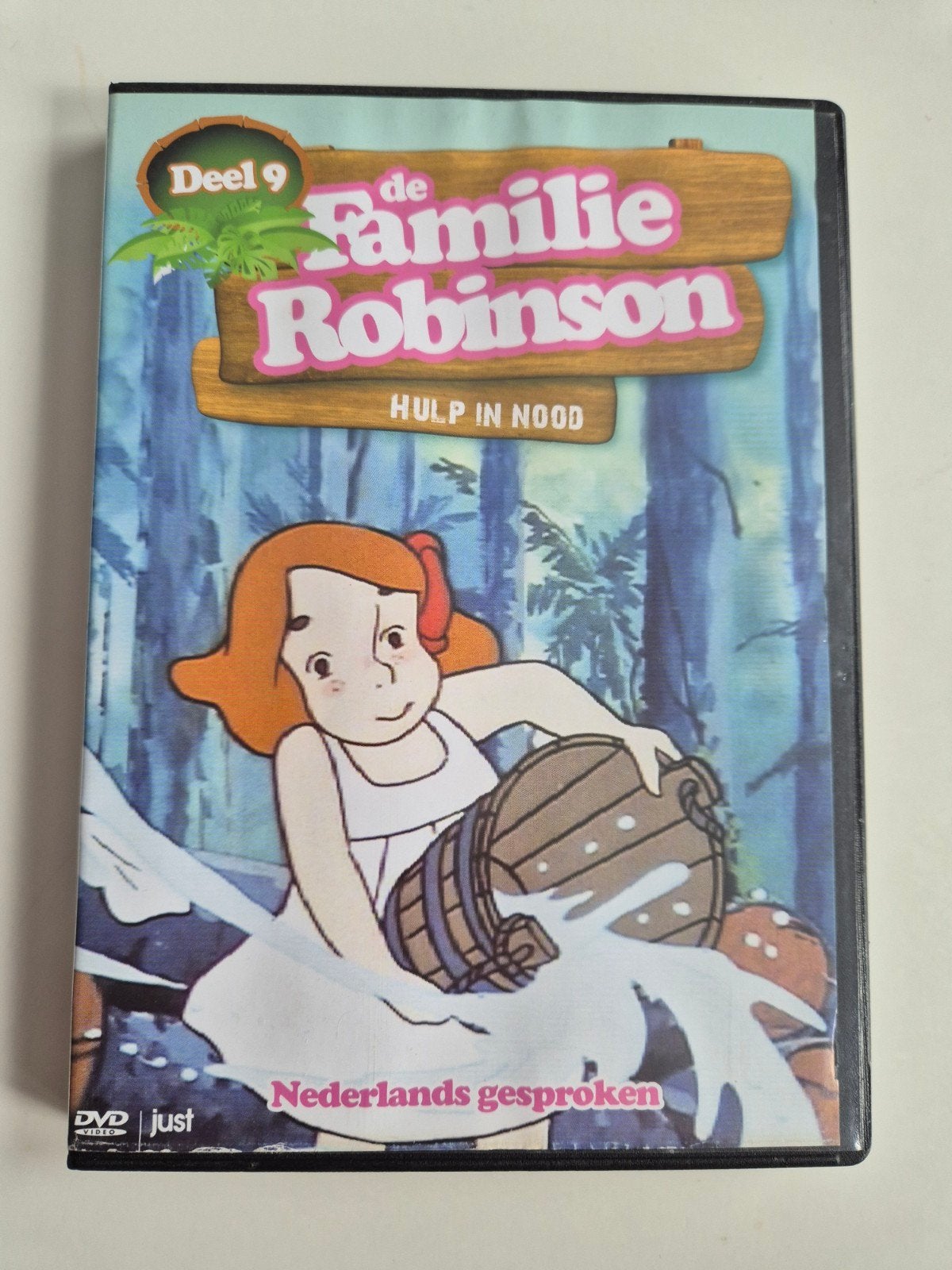 De Familie Robinson - Deel 9: Hulp in Nood (DVD), Alle leeftijden, Ophalen of Verzenden, Zo goed als nieuw, Avontuur