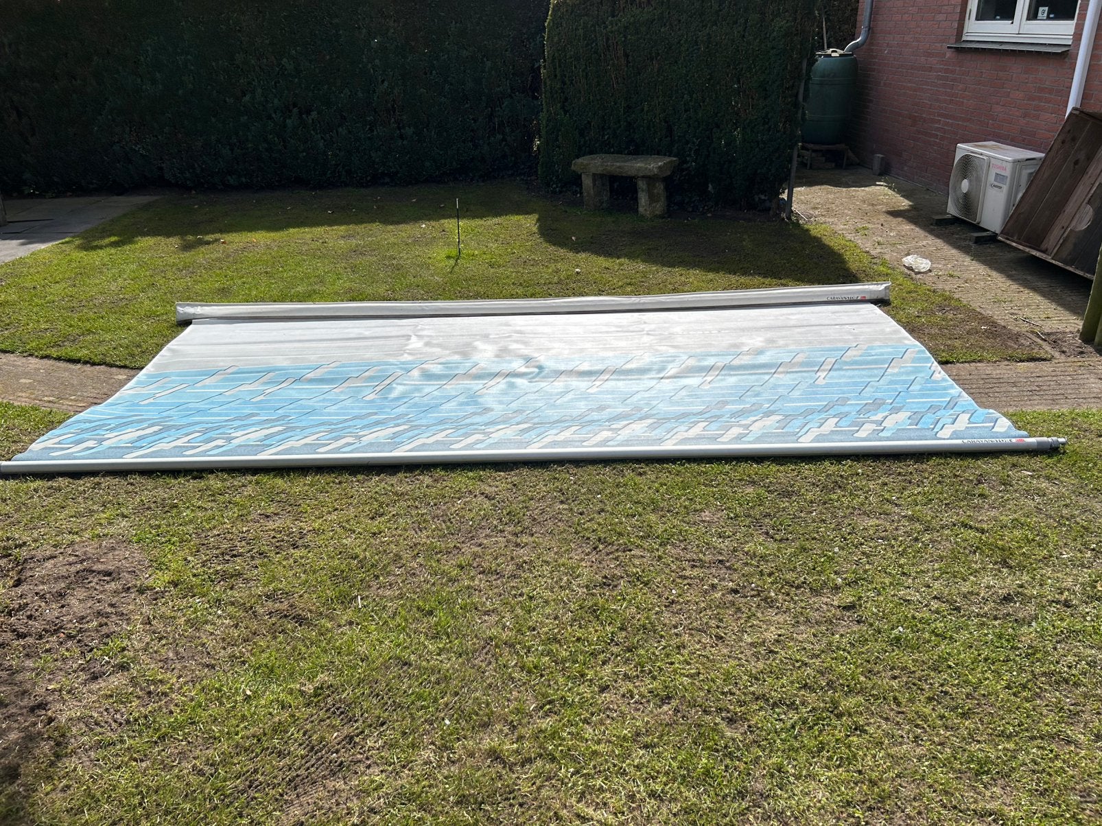 Fiamma zakluifel 440 bij 200 cm, Ophalen, Zo goed als nieuw
