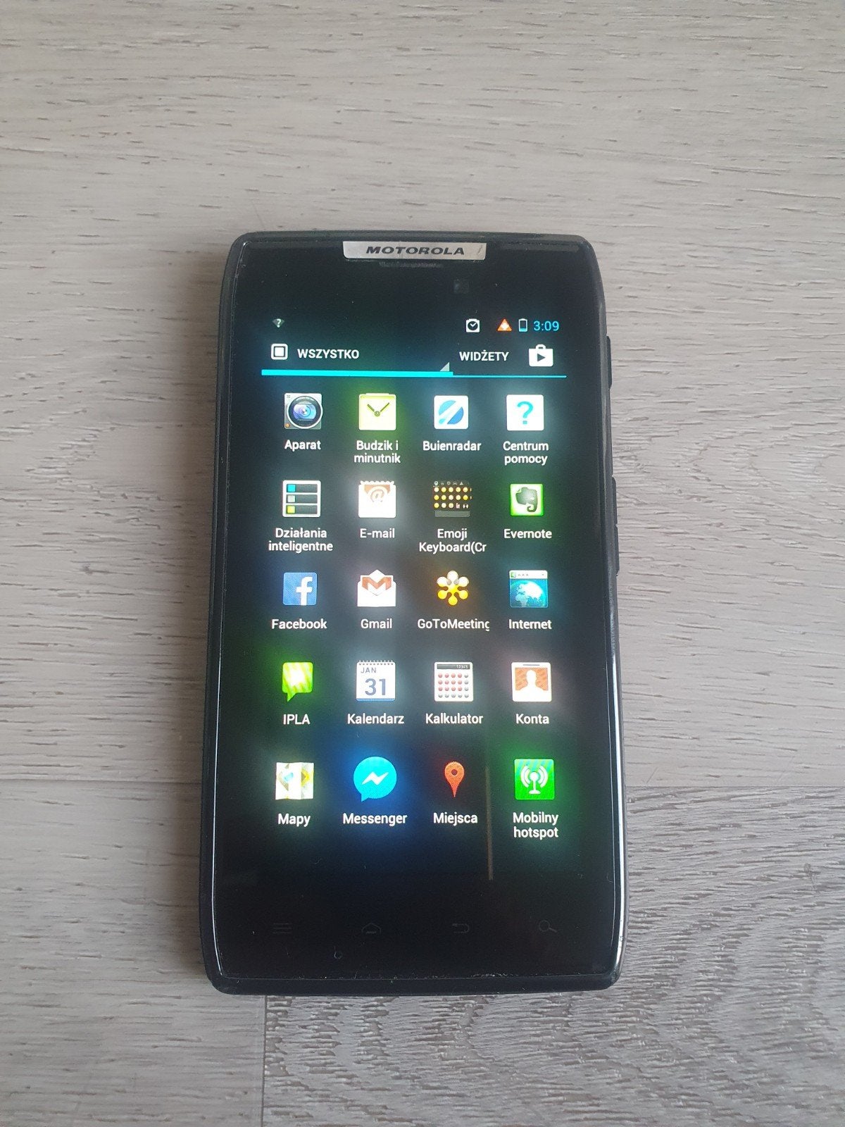 Motorola Razr Maxx in goede staat, Telecommunicatie, Ophalen of Verzenden, Zwart