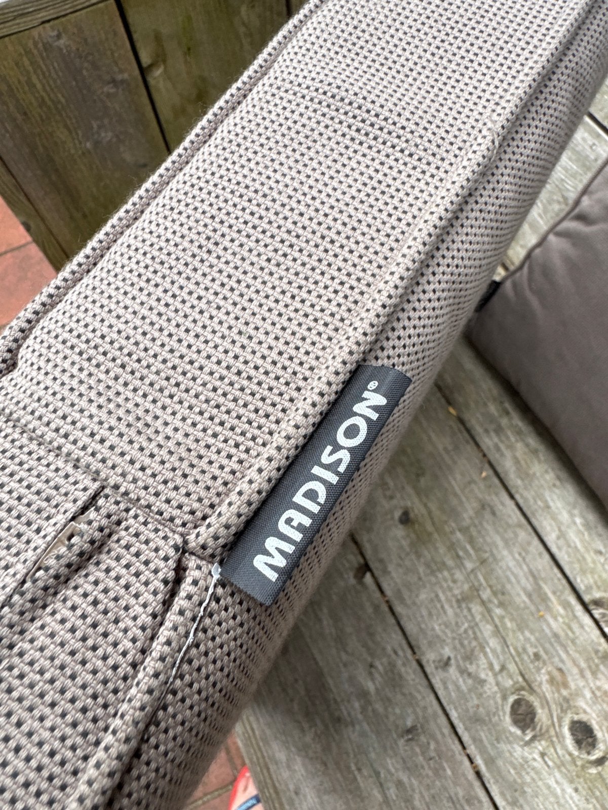 3x Madison Kussenset Intratuin - Zit 60x60, Rug 60x40, Ophalen, Gebruikt