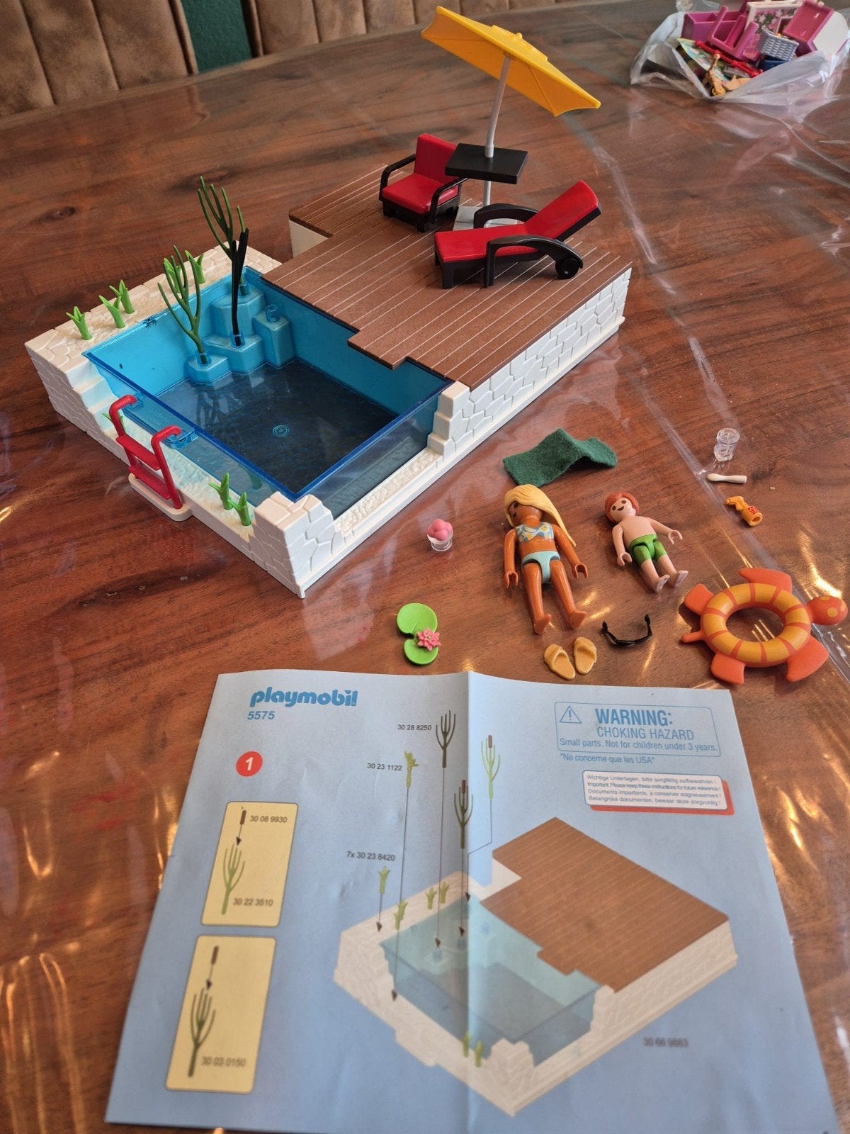 playmobil zwembad, Kinderen en Baby's, Speelgoed | Playmobil, Ophalen of Verzenden