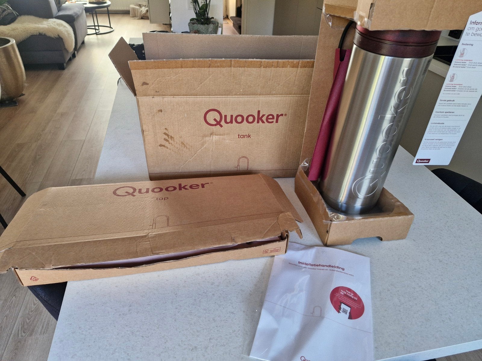 Quooker, Ophalen, Nieuw, Metaal