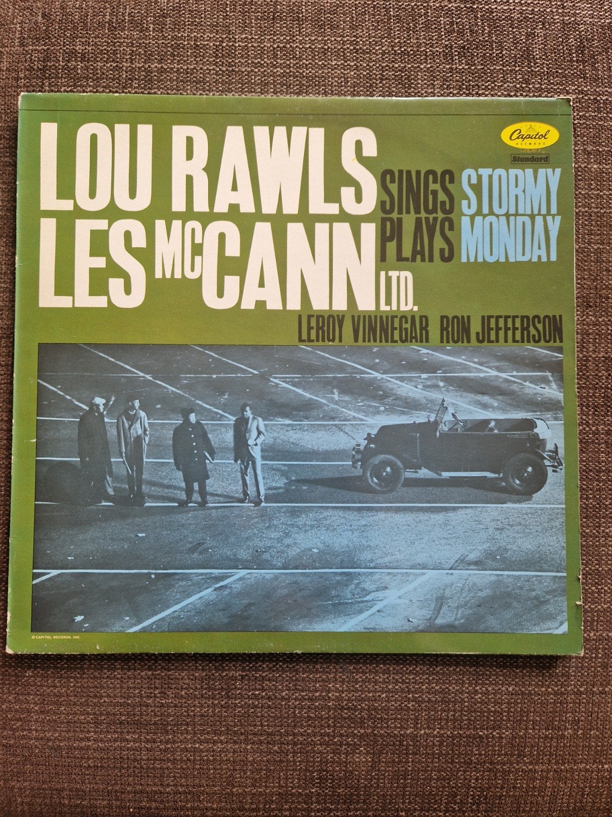Lou Rawls & Les McCann Ltd. - Plays Stormy Monday LP, Ophalen of Verzenden, Gebruikt