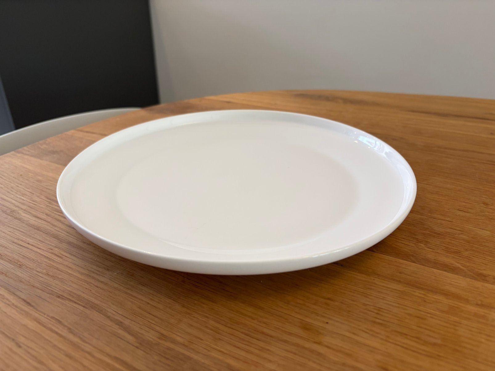 6 Dinerborden Hema Knap new bone china wit, Ophalen, Zo goed als nieuw, Bord(en), Overige stijlen