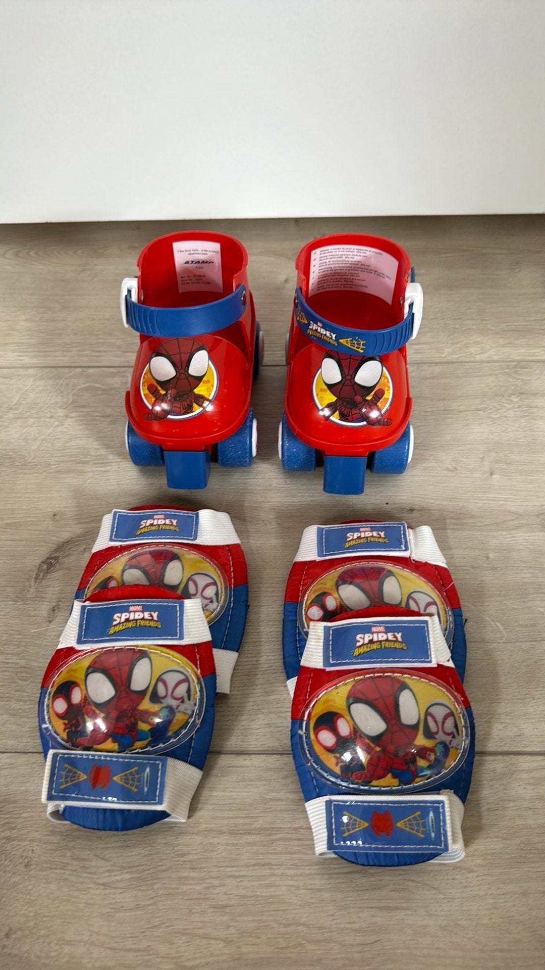 Spidey verstelbare instap rolschaatsen, Ophalen, Gebruikt, Kinderen