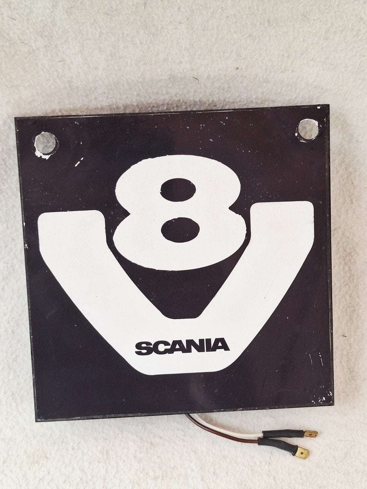 Scania V8 Cabine Lamp 12V - Goede Staat, 18x18 cm, Ophalen of Verzenden, Gebruikt