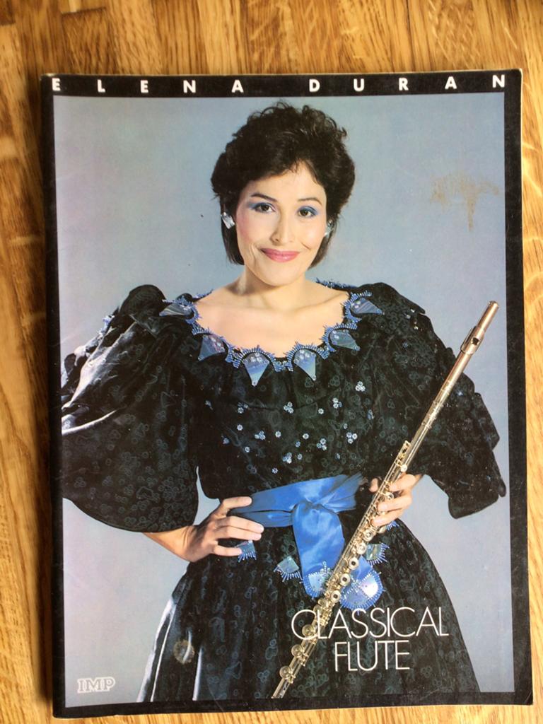 Elena Duran, classical flute, Gebruikt, Klassiek, Ophalen of Verzenden, Blokfluit