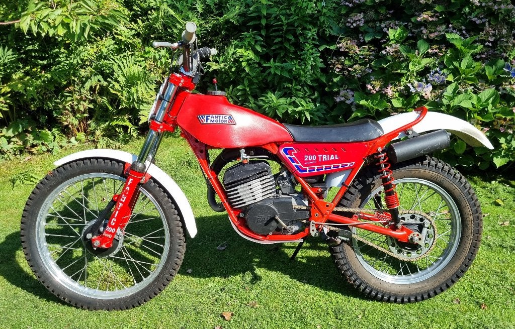 Fantic 200 Trial 1981, Motoren, Gebruikt, Overig, 11 kW of minder, Handgeschakeld