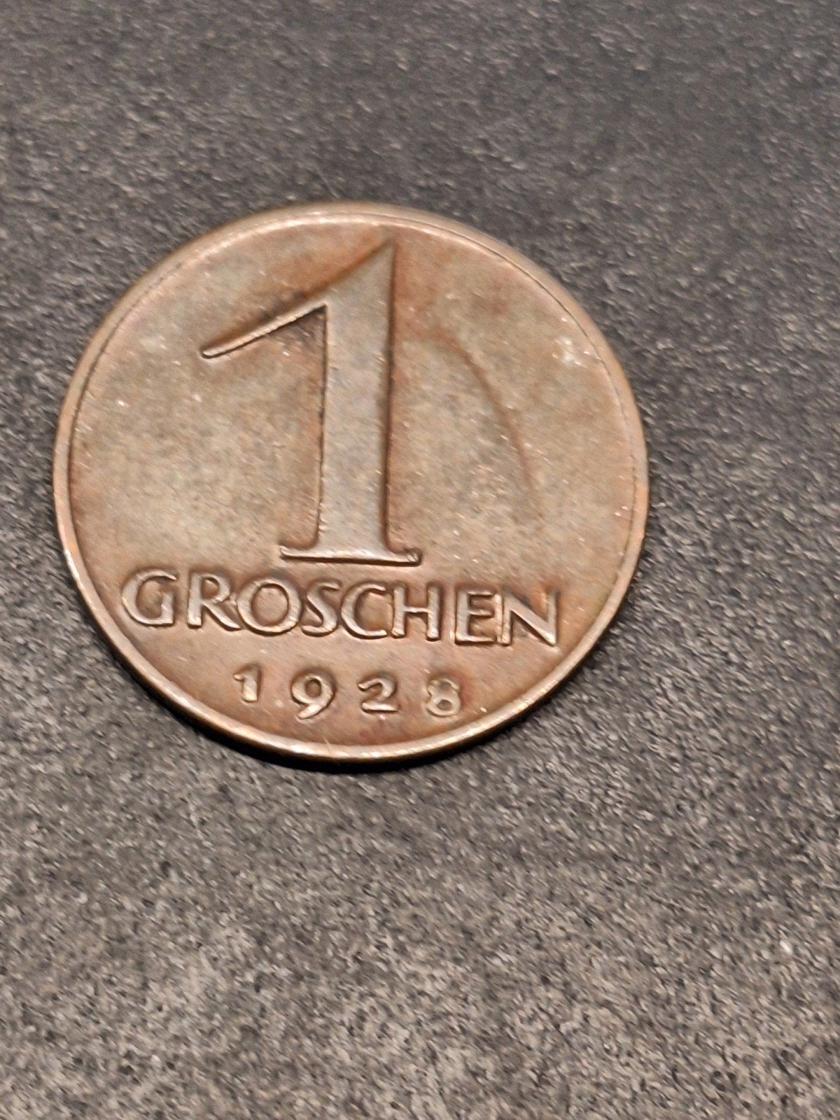 Oostenrijk groschen 1928, Ophalen of Verzenden, Oostenrijk