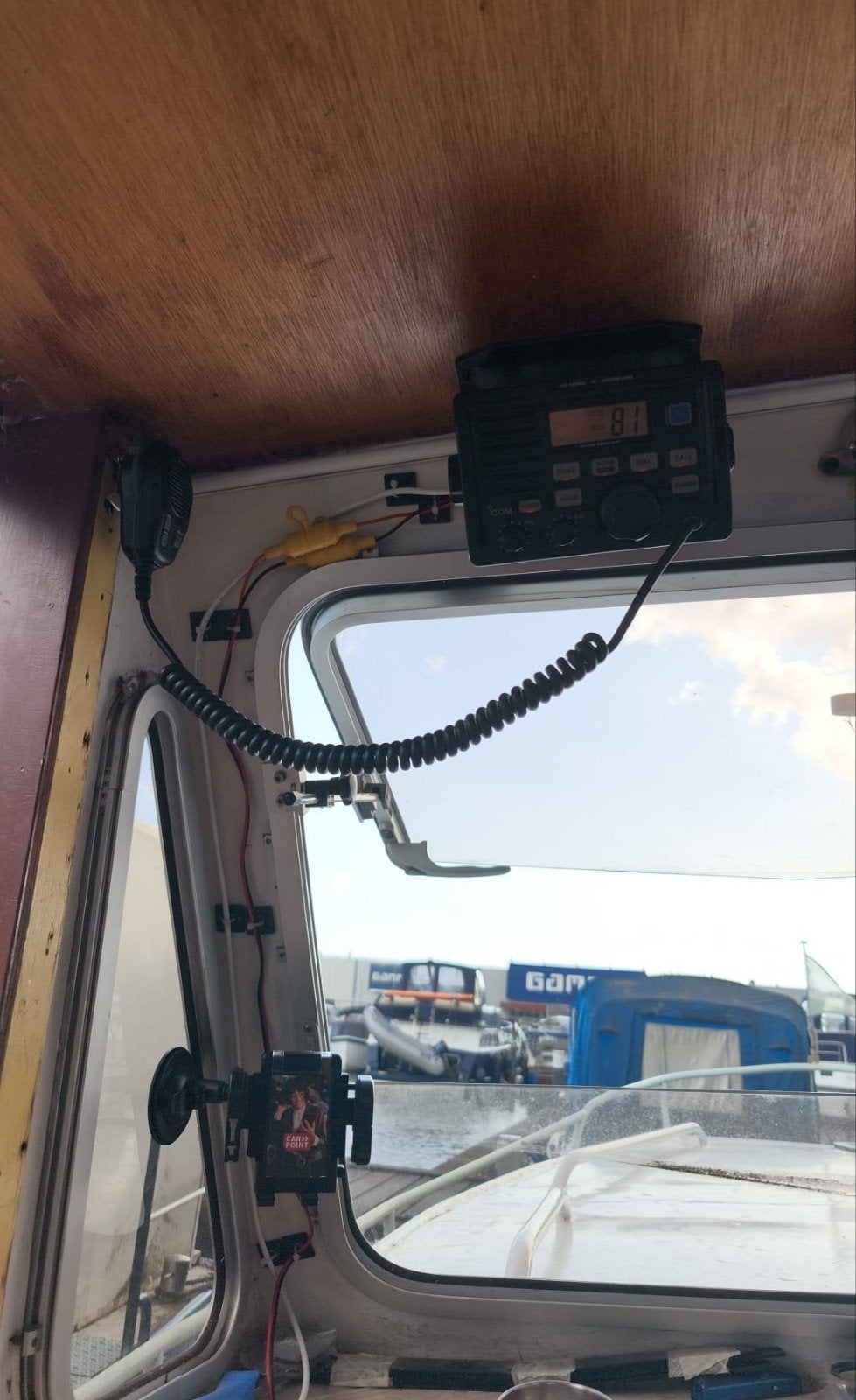 Marifoon ICOM IC-M501EURO, Ophalen of Verzenden, Gebruikt, Overige typen