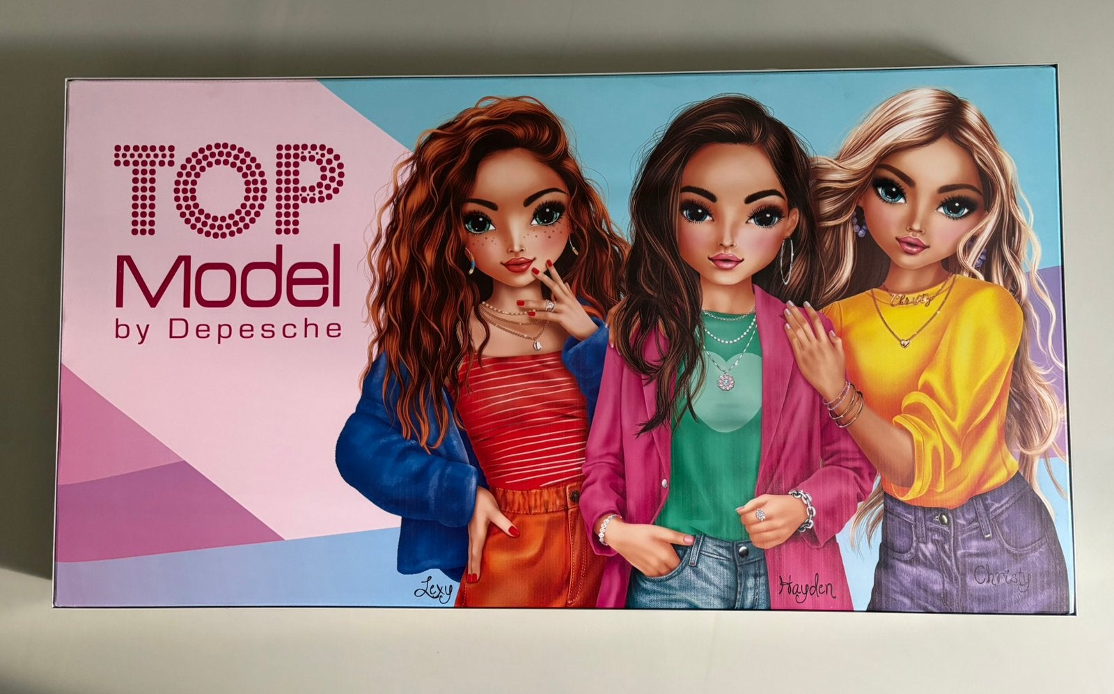 Topmodel reclamebord, Ophalen, Zo goed als nieuw, Meisje