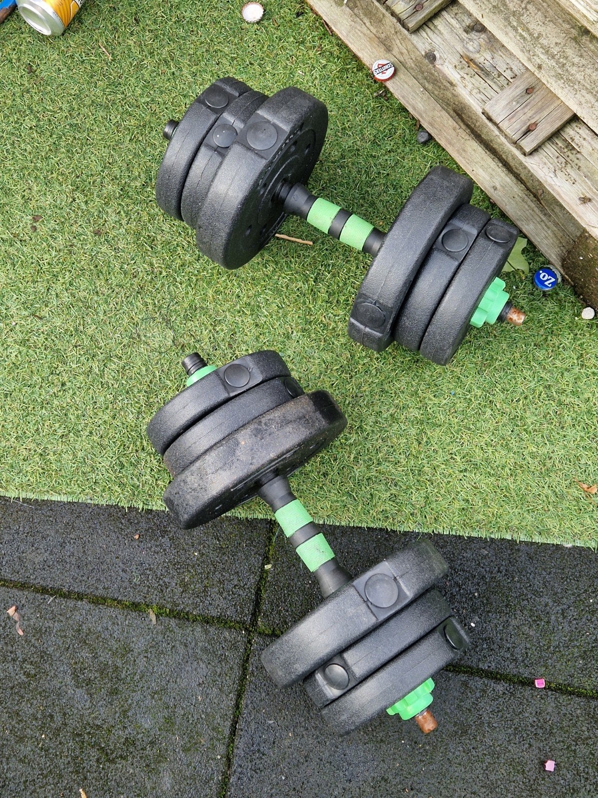 Verstelbare Dumbbells - Ideaal voor Krachttraining Thuis, Sport en Fitness, Ophalen, Gebruikt, Armen, Dumbbell