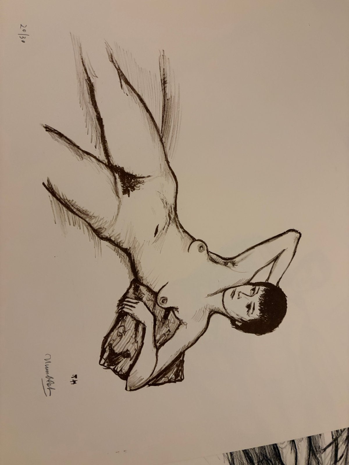 Theo Humblet – originele gesigneerde litho– Belgische kunst, Antiek en Kunst, Kunst | Litho's en Zeefdrukken, Ophalen