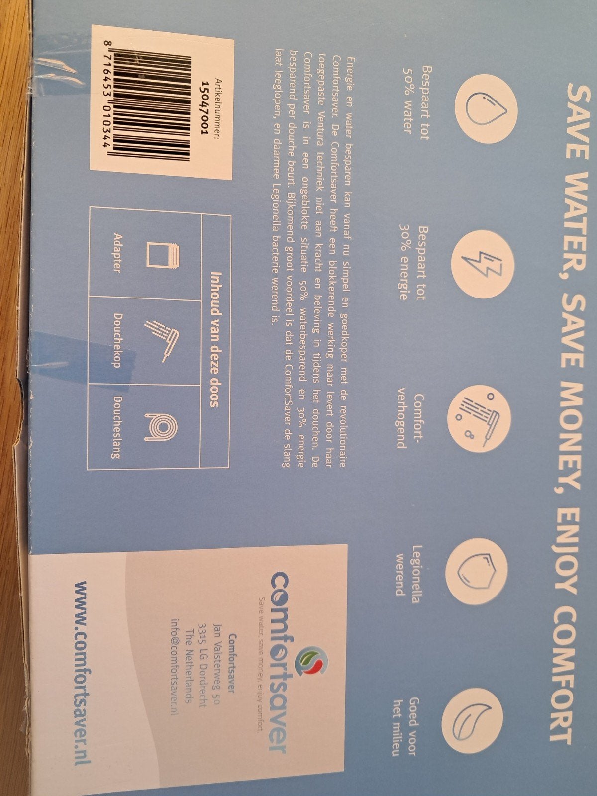 nieuwe baddouchekop compleet. kan alleen opgehaald worden., Ophalen, Nieuw