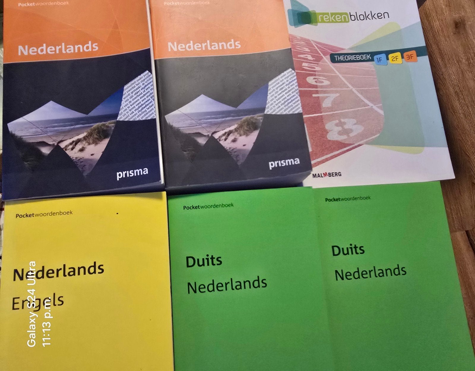 Woordenboeken en theorieboeken rekenblokken 1f 2f 3f, Boeken, Ophalen, Zo goed als nieuw