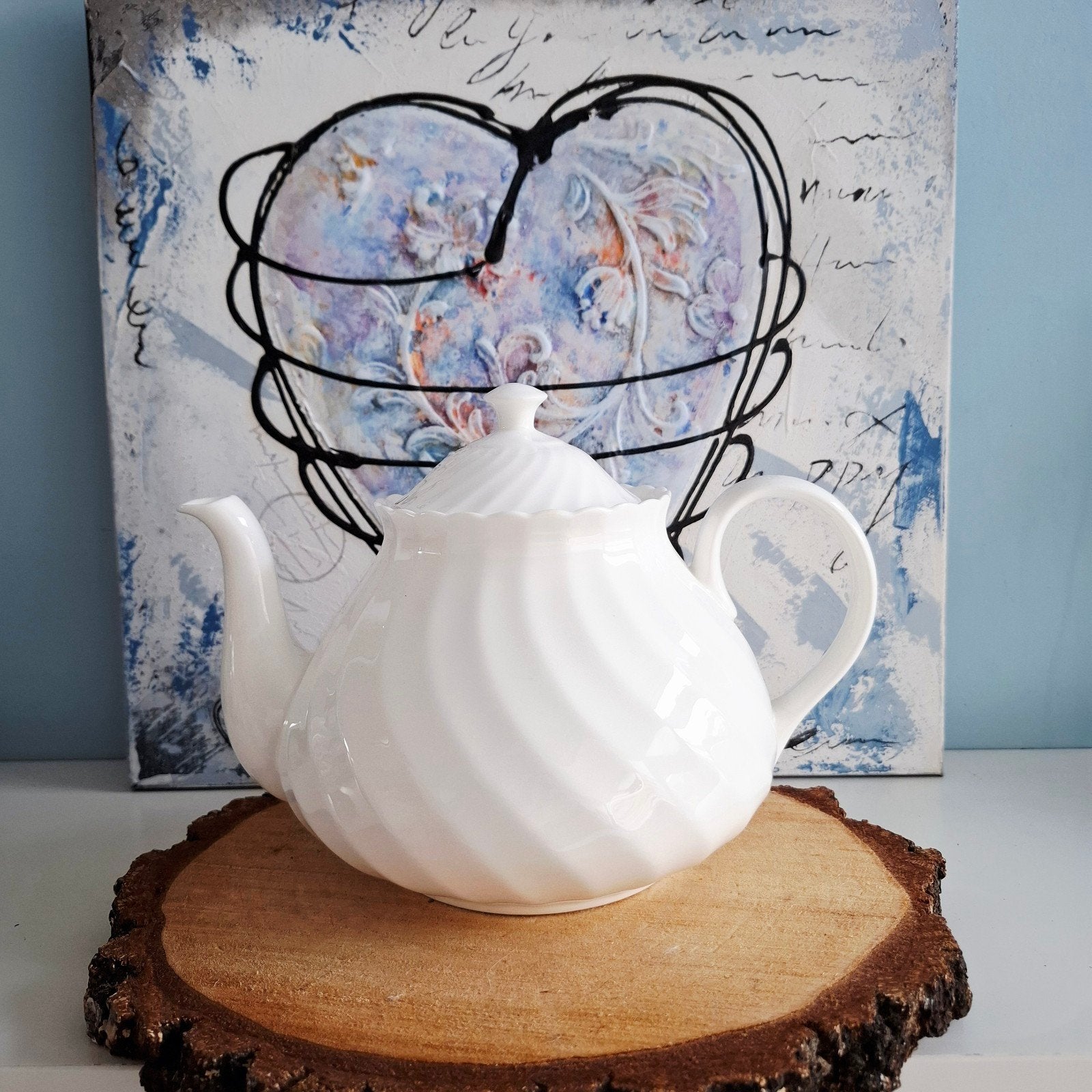Wedgwood 'Candlelight', unieke theepot, Wedgwood, Klassiek, Ophalen of Verzenden, Zo goed als nieuw