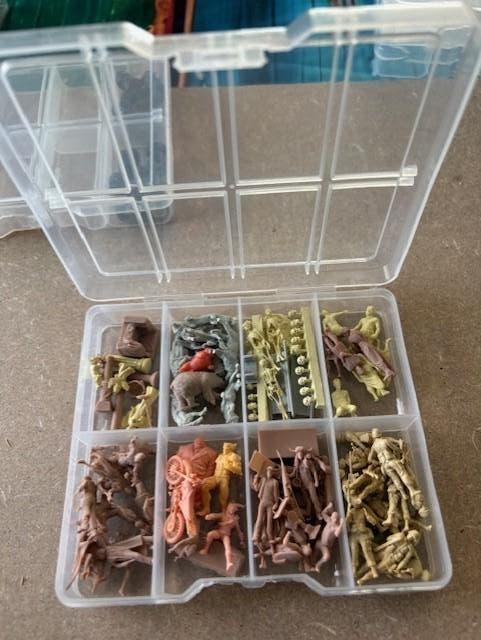 diverse figuren (2)/ dieren / 1:72 / 1/72, Verzenden, Nieuw, 1:50 of kleiner, Figuur of Figuren
