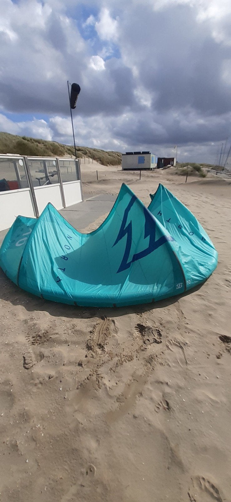 North Carve 10m², Watersport en Boten, Gebruikt, 10 m², Geen board, Ophalen of Verzenden