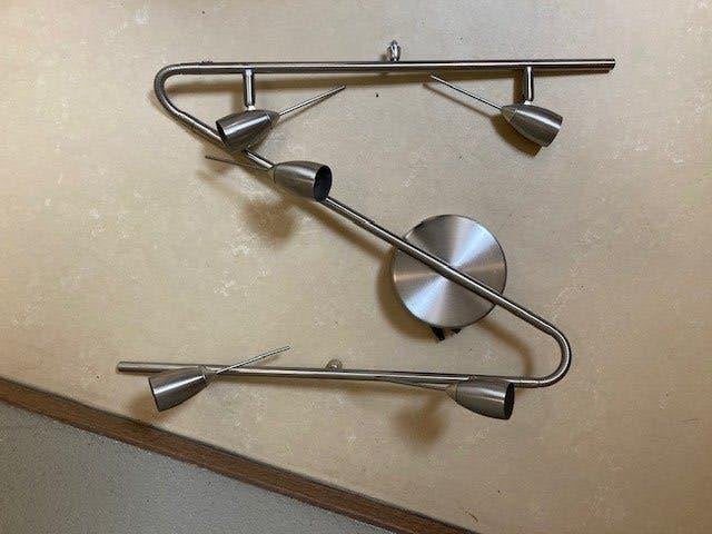 Ikea Leding flexibele lamp 400.539.73, Zilver, Gebruikt, Modern, Ophalen of Verzenden