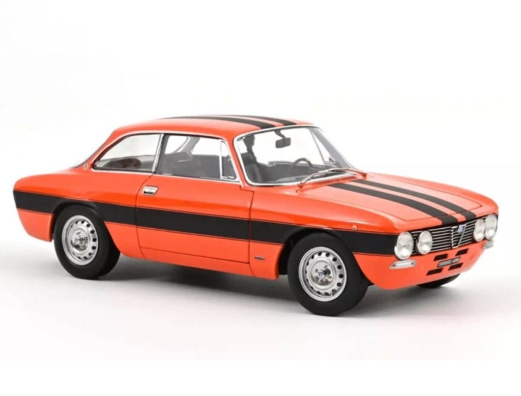 Alfa Romeo 2000 GTV 1973 Oranje F&F 1/18 NOREV Ref 187918, Verzenden, Nieuw, Auto, Norev