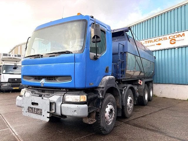 Renault Kerax 420 DCI 8x4 FULL STEEL KIPPER (ZF16 MANUAL GEA, Auto's, Achterwielaandrijving, Bedrijf, ABS, 412 pk