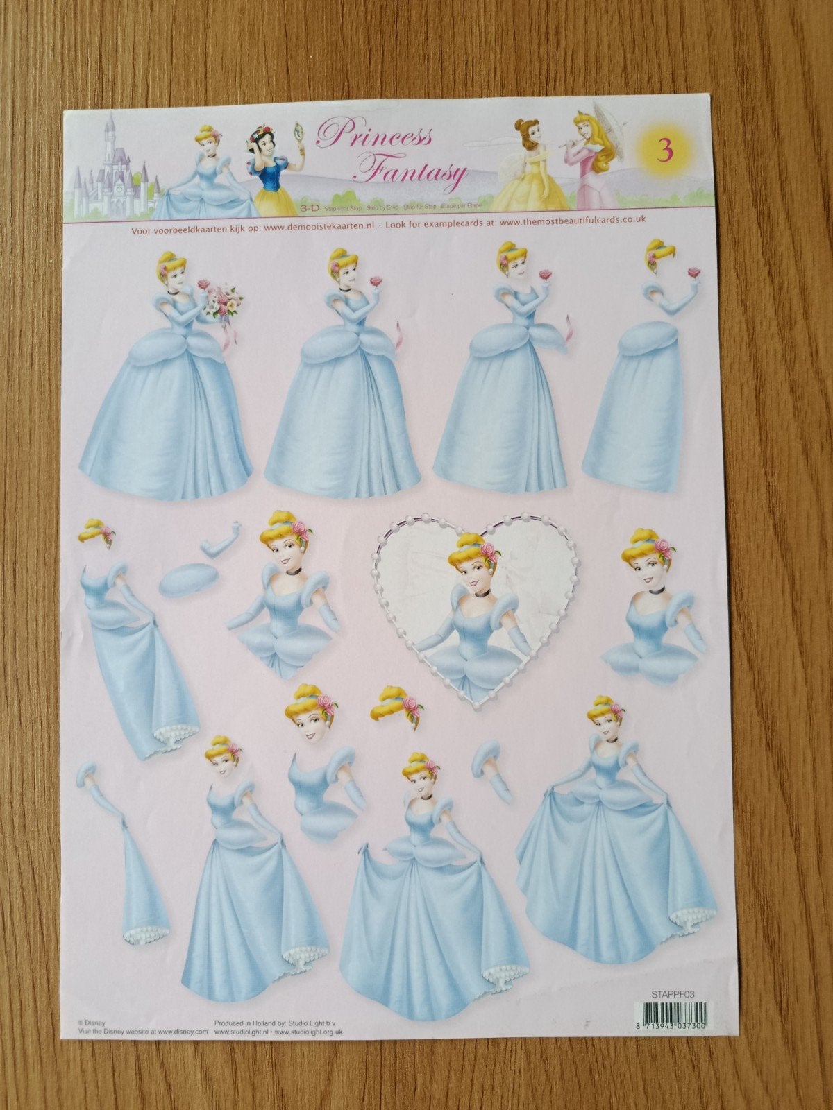 Prinsess Knipvellen,, Ophalen of Verzenden, Nieuw, Overige thema's, Knipvel