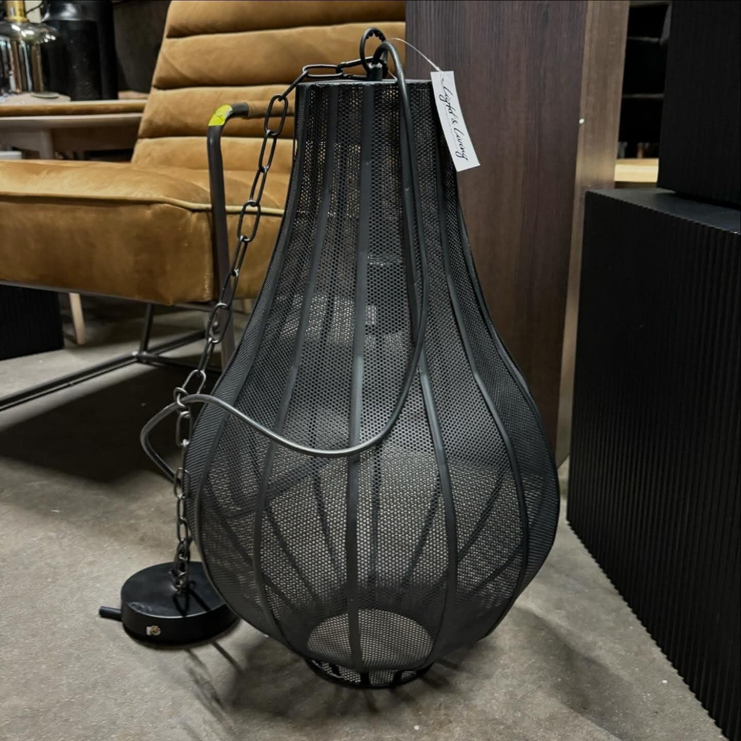 Hanglamp Micha Zwart van Light & Living., Ophalen, Light&Living, ., Metaal