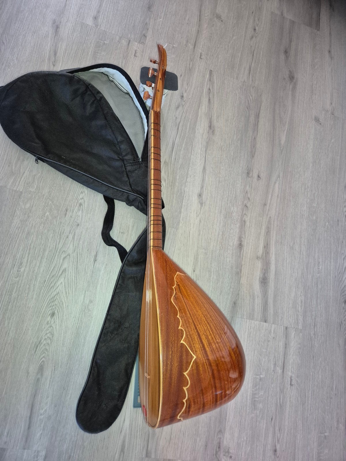 Kısa sap bağlama/saz, korte neck bağlama/saz, 19 perde, 40cm, Ophalen of Verzenden, Gebruikt, Luit, Saz of Bouzouki