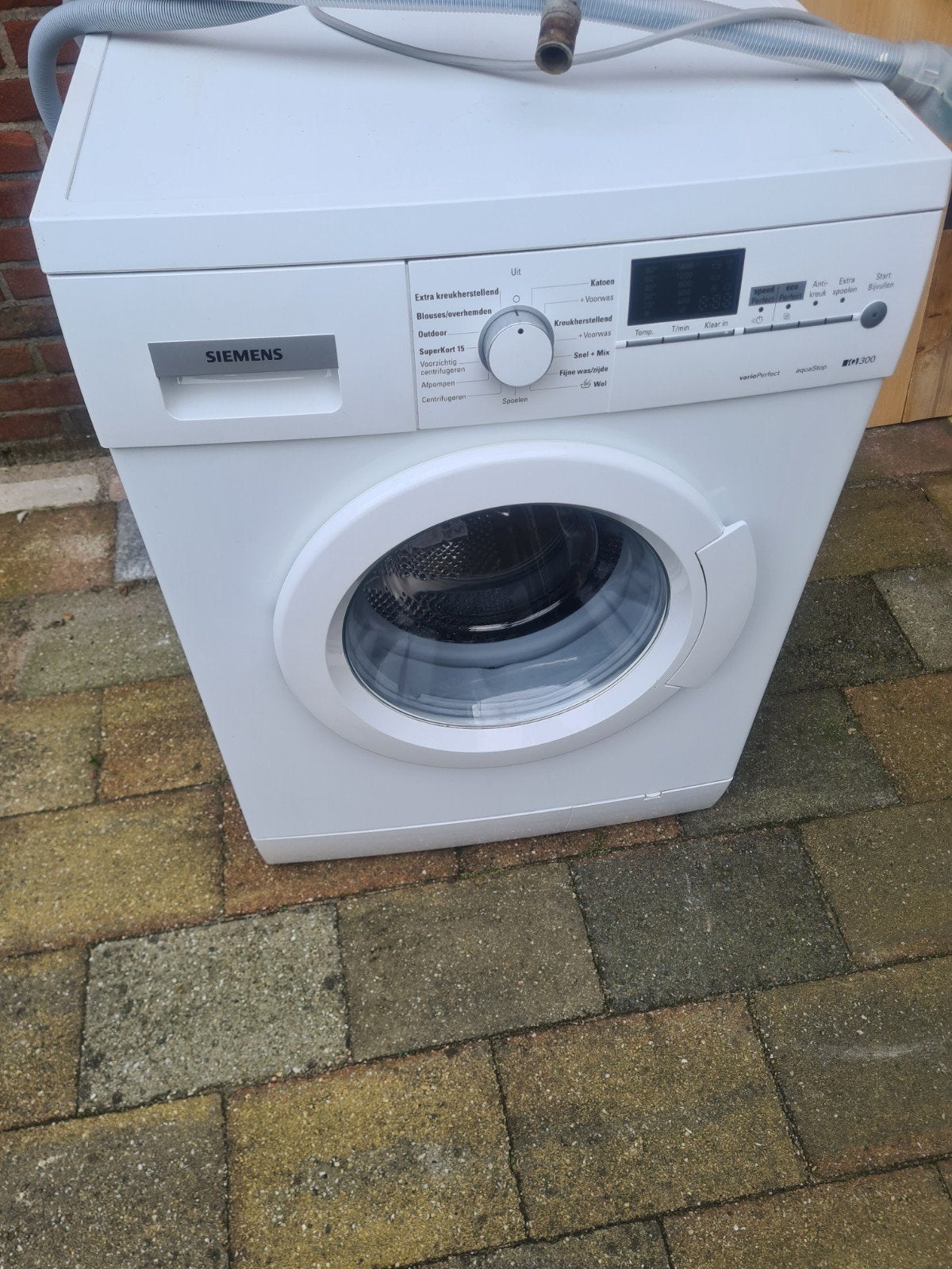 Siemens WM14E447NL Wasmachine - Voorlader, Witgoed en Apparatuur, Ophalen, Gebruikt, Voorlader, 85 tot 90 cm