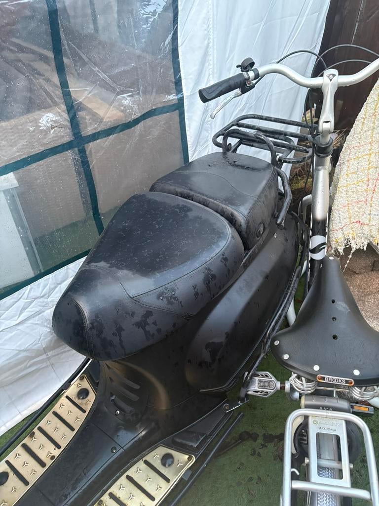 Scooter, Fietsen en Brommers, Snorfietsen en Snorscooters, Ophalen, Gebruikt, Benzine, Overige merken